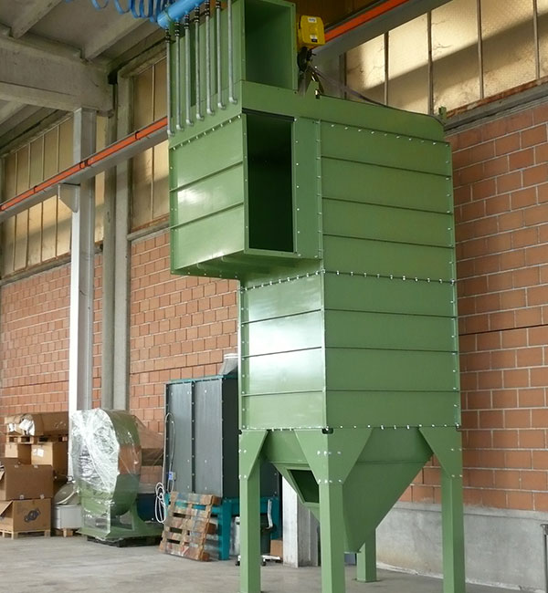 Filtro a maniche modulare