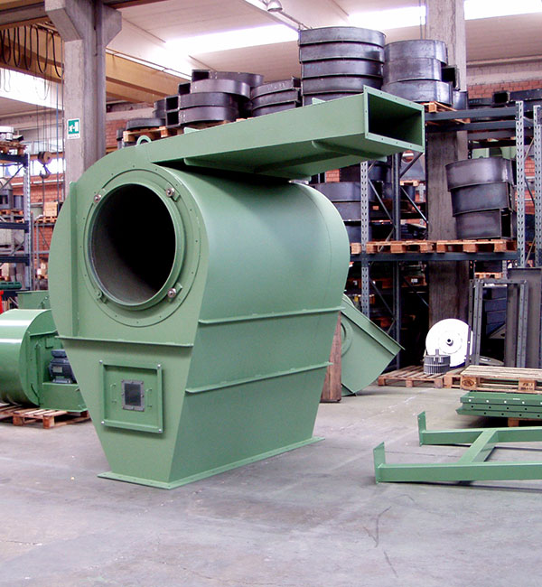 Separatore orizzontale per prodotti fibrosi