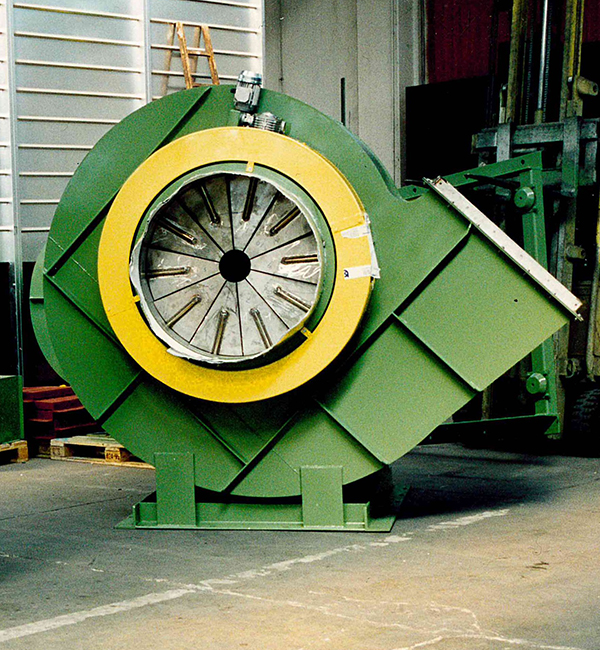 Ventilatore SERIE VB Con valvola Da.Po e giunti antivibranti 